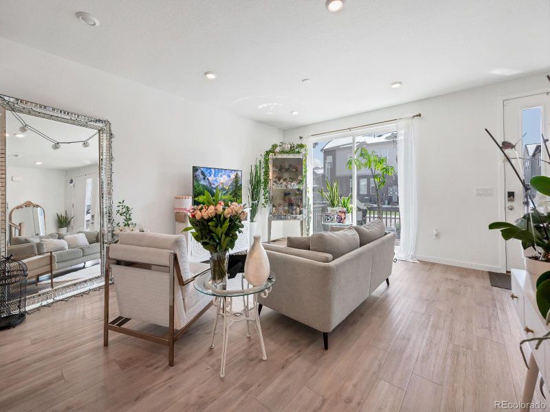 Furnished interior view inside a new home in Green Gables, Denver (Image 14).