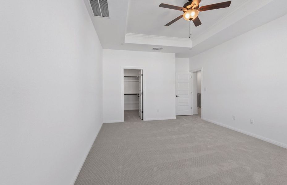 Spacious, unfurnished interior of a new home in Whitestone Preserve, Cedar Park (Image 27).