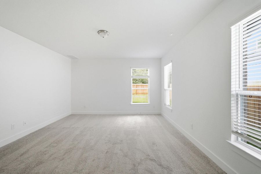 Spacious, unfurnished interior of a new home in Sundance Cove, Crosby (Image 28). Spacious, unfurnished interior of a new home in Sundance Cove, Crosby (Image 28).