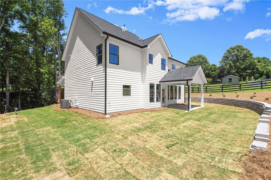 Exterior details and patio area of a home in , Cumming (Image 29). Exterior details and patio area of a home in , Cumming (Image 29).