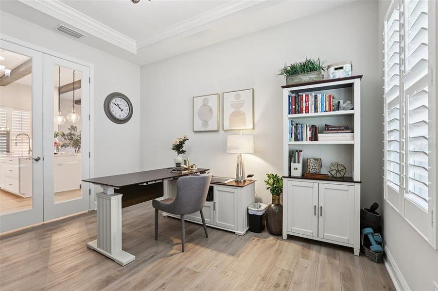 Furnished interior view inside a new home in , San Antonio (Image 37).
