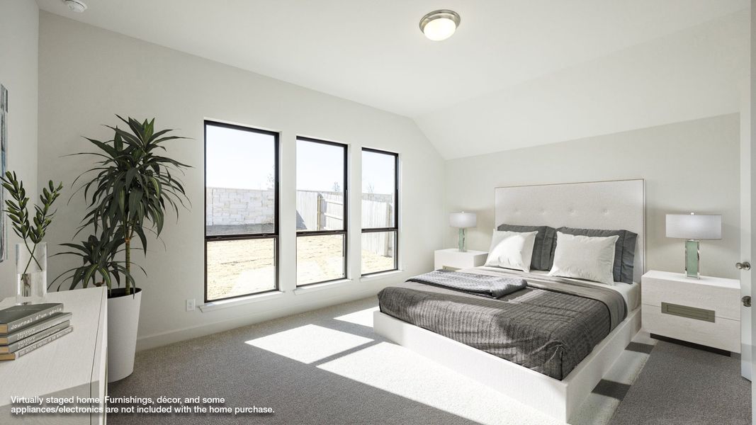 Furnished interior view inside a new home in Flora, Hutto (Image 7).