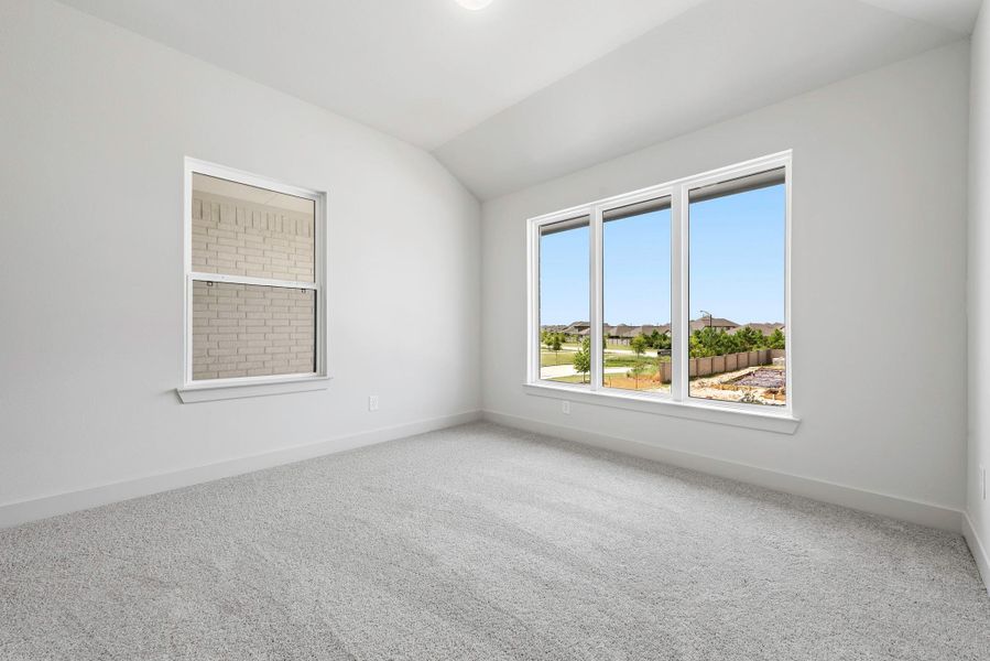 Spacious, unfurnished interior of a new home in Bridgeland, Cypress (Image 9).