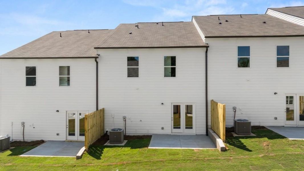 Exterior details and patio area of a home in Rolling Meadows, Jasper (Image 3).