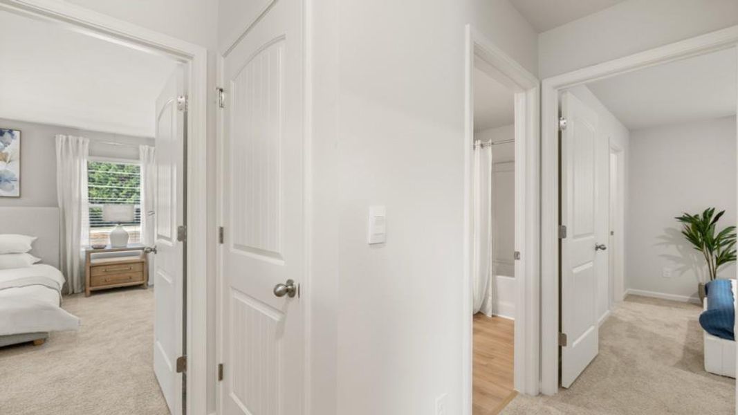 Furnished interior view inside a new home in Pointe Park, Union City (Image 10).