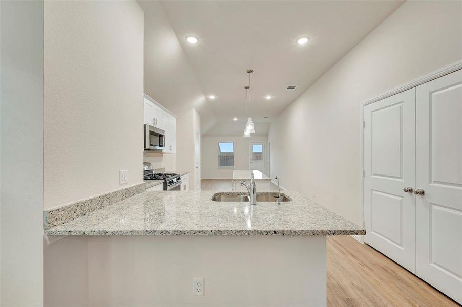 Furnished interior view inside a new home in ValleyBrooke, Mesquite (Image 6).