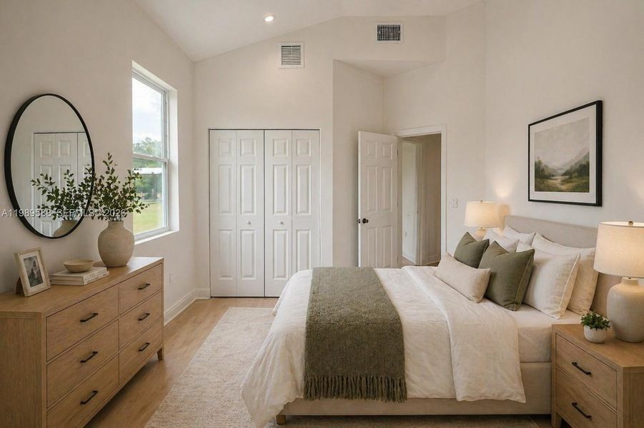 Image digitally enhanced and virtually altered; actual property condition may differ.