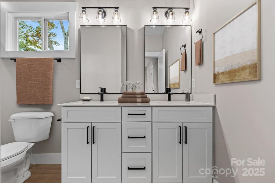 Furnished interior view inside a new home in , Asheville (Image 13).