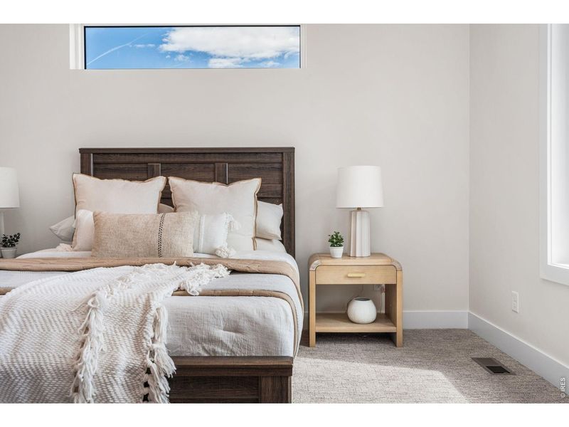 Furnished interior view inside a new home in , Timnath (Image 12).