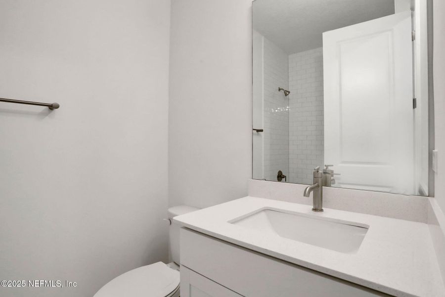 Furnished interior view inside a new home in North Beach Townhomes, Jacksonville Beach (Image 3).