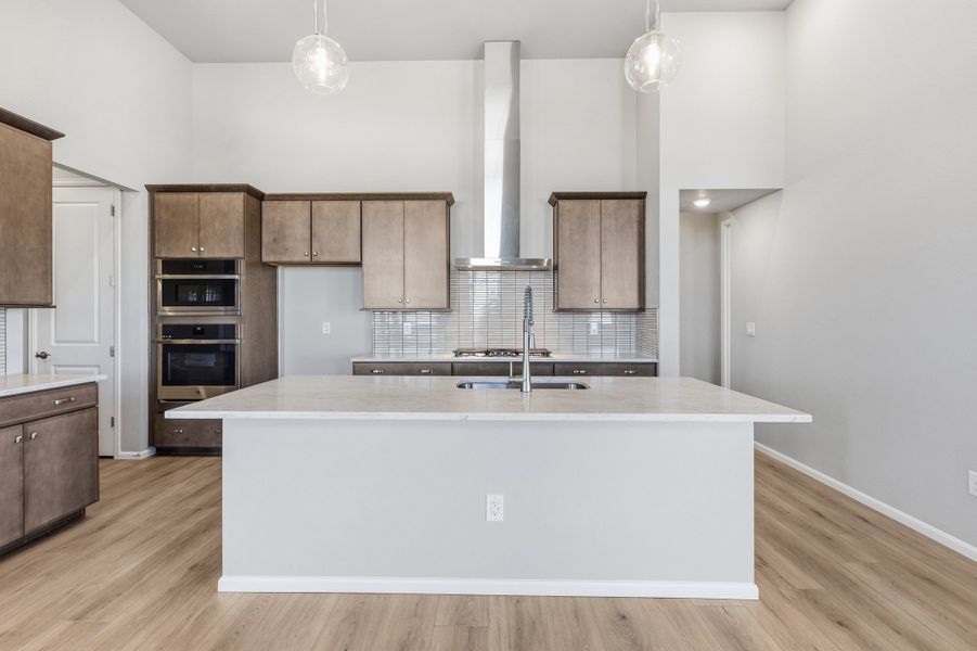 Furnished interior view inside a new home in The Estates Collection at Murphy Creek, Aurora (Image 5).