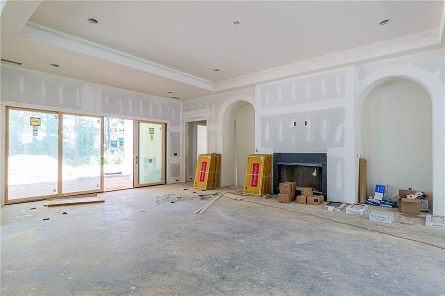 In-progress construction of a new home in , Alpharetta, GA (Image 13). In-progress construction of a new home in , Alpharetta, GA (Image 13).