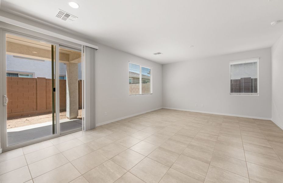 Spacious, unfurnished interior of a new home in Asante- Atrium Series, Surprise (Image 17). Spacious, unfurnished interior of a new home in Asante- Atrium Series, Surprise (Image 17).