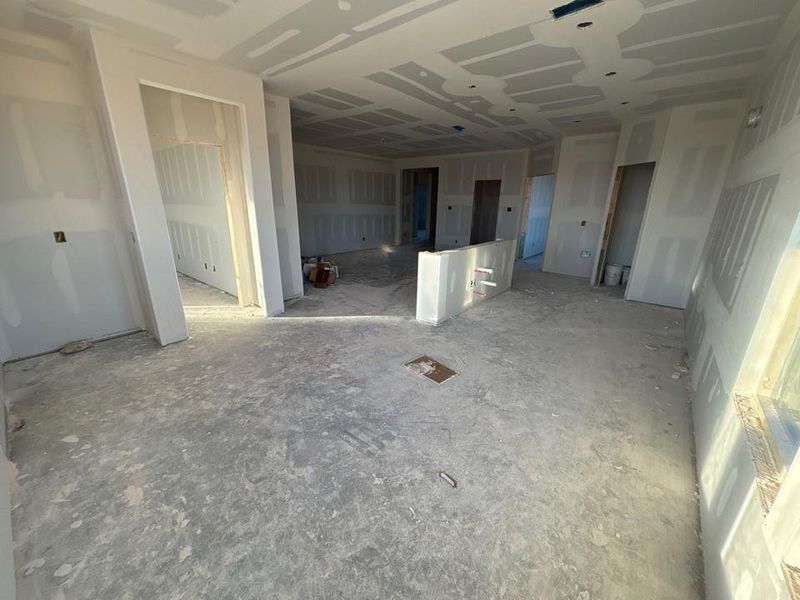 In-progress construction of a new home in Waterford Park, Weatherford, TX (Image 13).