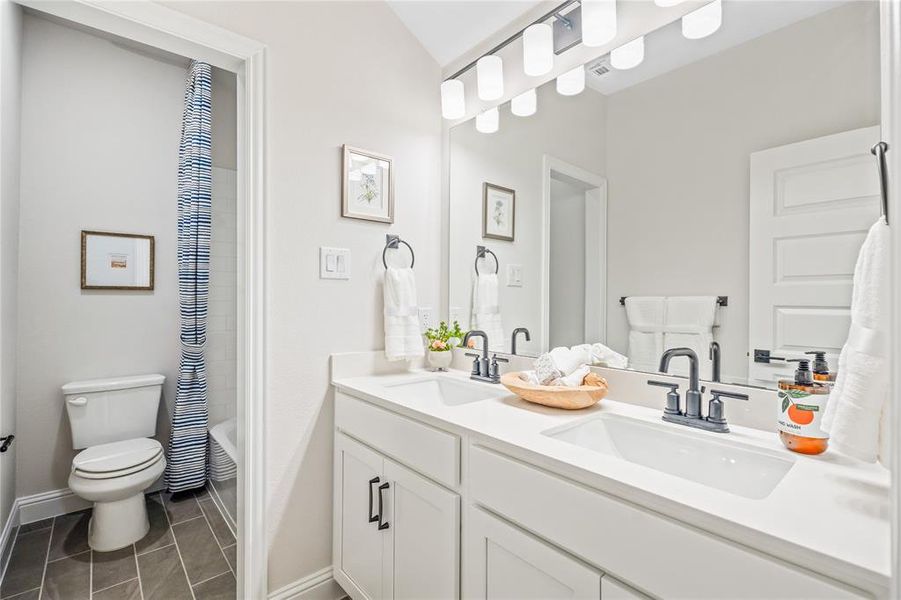 Beazer Homes Stark Farms Cascade Floorplan. This is not a photo of the actual home, but is a photo of the Cascade floorplan.