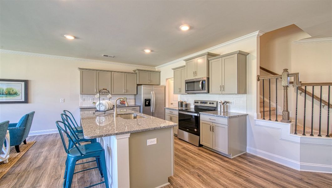 Furnished interior view inside a new home in Skybrook Corners, Huntersville (Image 21).