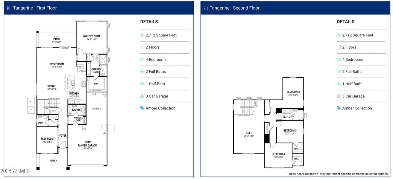 Tangerine Floorplan