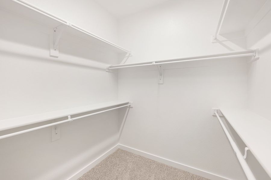 Spacious, unfurnished interior of a new home in Willow Grove Townhomes, Melissa (Image 22).