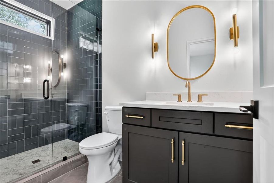 Furnished interior view inside a new home in , Brookhaven (Image 18).