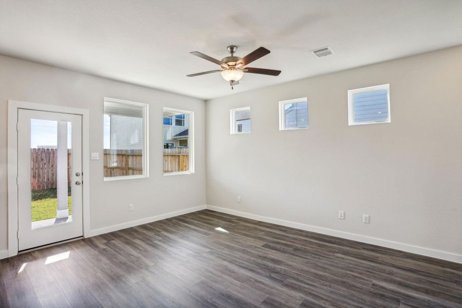 Photo is not of the actual home but is an inspirational photo of builder’s model home and may depict options, furnishings, and/or decorator features that are not included. Photo is not of the actual home but is an inspirational photo of builder’s model home and may depict options, furnishings, and/or decorator features that are not included.