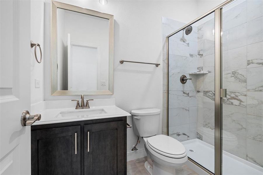 Furnished interior view inside a new home in Fox Hollow, Forney (Image 18).