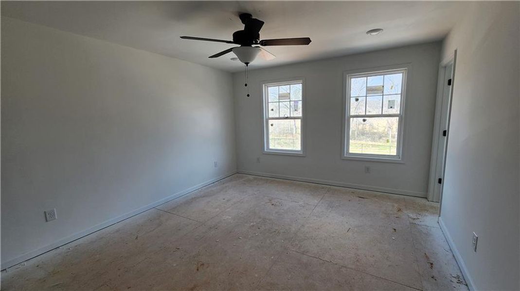 In-progress construction of a new home in The Estates at Casteel, Bethlehem, GA (Image 30).