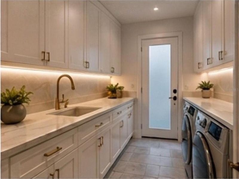 Furnished interior view inside a new home in , Port Charlotte (Image 17).