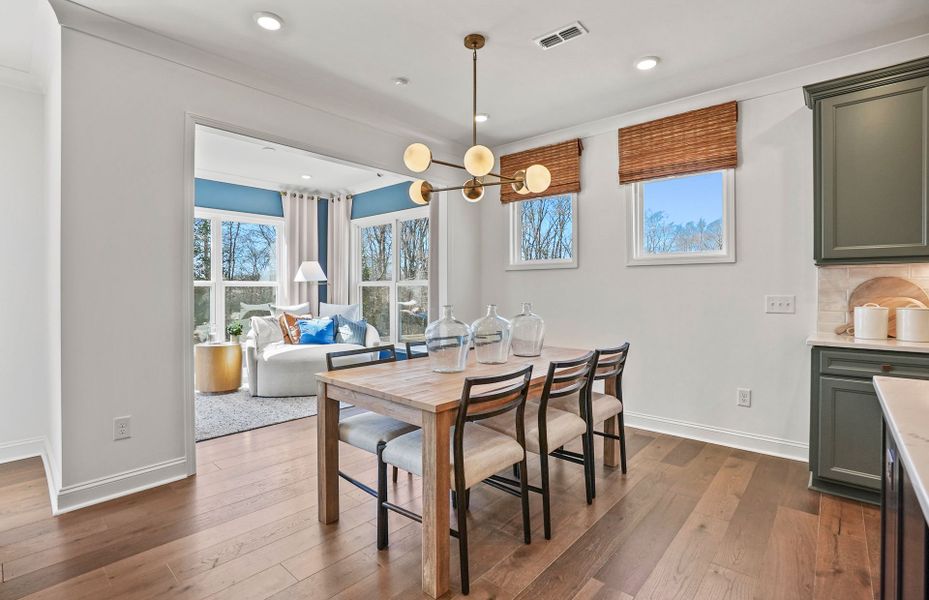 Furnished interior view inside a new home in Riverstone, Monroe (Image 16).