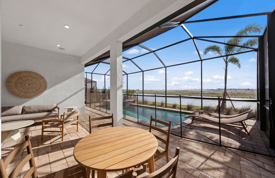 Representative exterior details of a home built from the Prestige by Del Webb in Del Webb Catalina, Lakewood Ranch (Image 3).