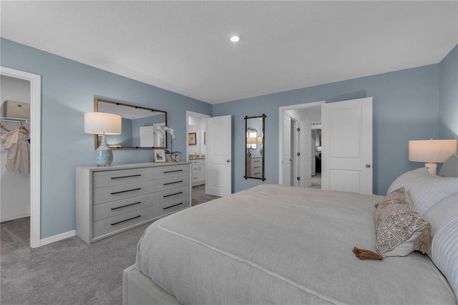 Furnished interior view inside a new home in Bimini Bay, Davenport (Image 35). Furnished interior view inside a new home in Bimini Bay, Davenport (Image 35).