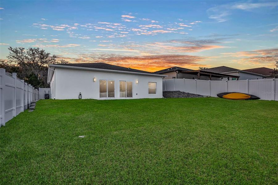 Exterior details and patio area of a home in , New Port Richey (Image 32).
