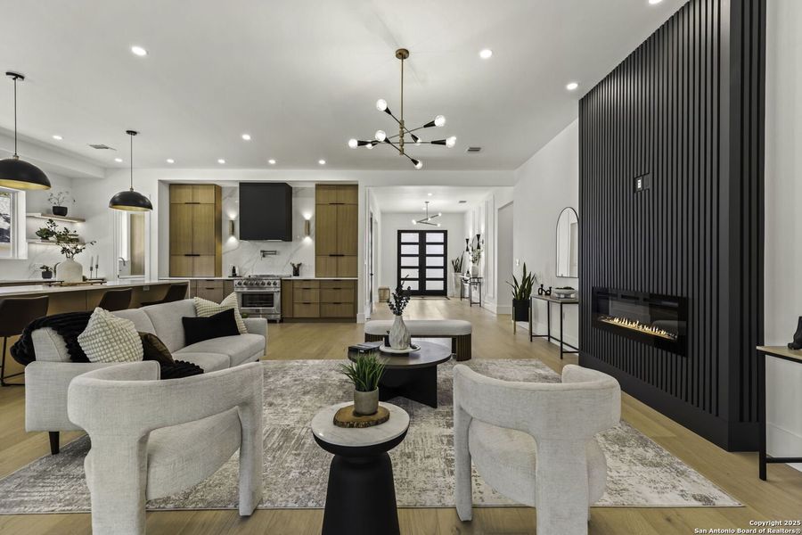 Furnished interior view inside a new home in , Boerne (Image 14).