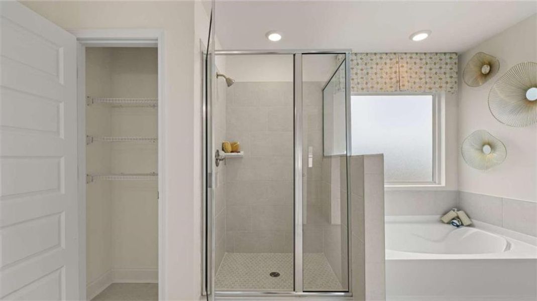Furnished interior view inside a new home in The Gates at Pates Creek, Hampton (Image 20).