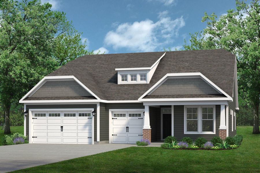 Representative exterior photo of a completed home built from the The Surfrider by Chesapeake Homes in Coastal Club of the Carolinas, Calabash, NC (Image 25).