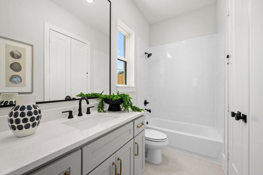 Furnished interior view inside a new home in , Houston (Image 15). Furnished interior view inside a new home in , Houston (Image 15).