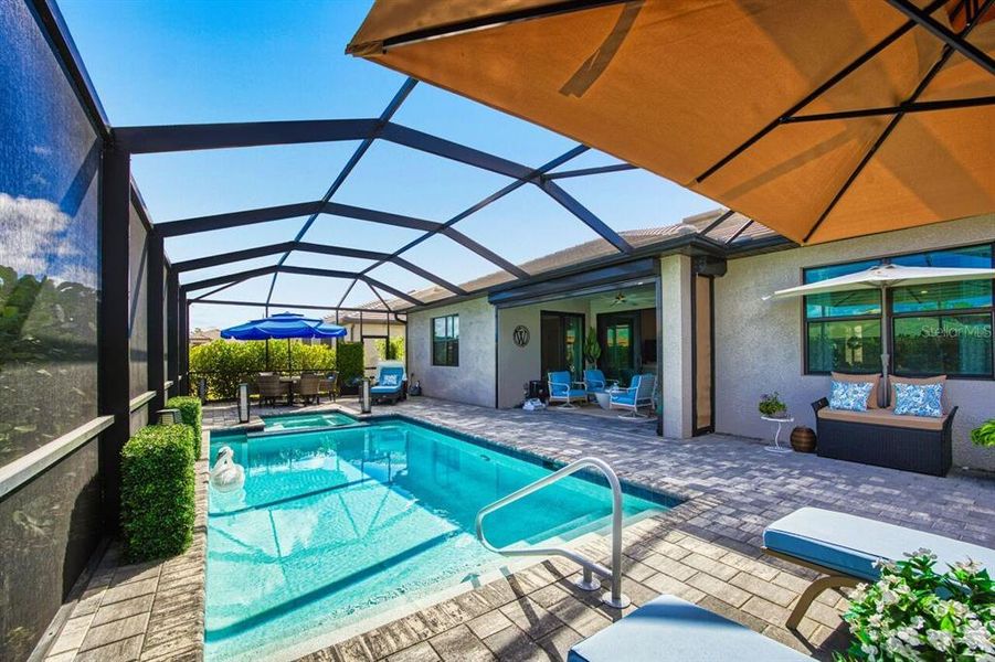 Exterior details and patio area of a home in , Fort Myers (Image 25).