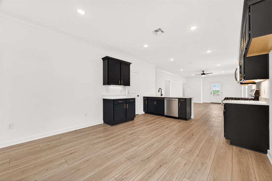 Furnished interior view inside a new home in Mostyn Springs, Magnolia (Image 7).
