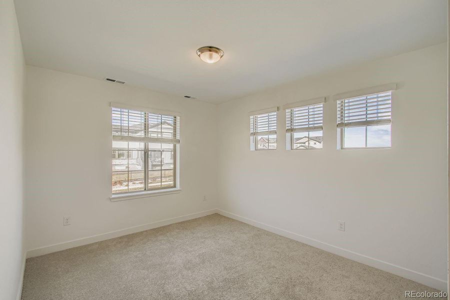 Spacious, unfurnished interior of a new home in Red Rocks Ranch: The Monarch Collection, Morrison (Image 15). Spacious, unfurnished interior of a new home in Red Rocks Ranch: The Monarch Collection, Morrison (Image 15).