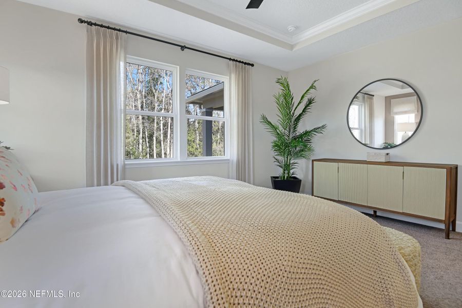 Furnished interior view inside a new home in Brookestone, St. Augustine (Image 12).