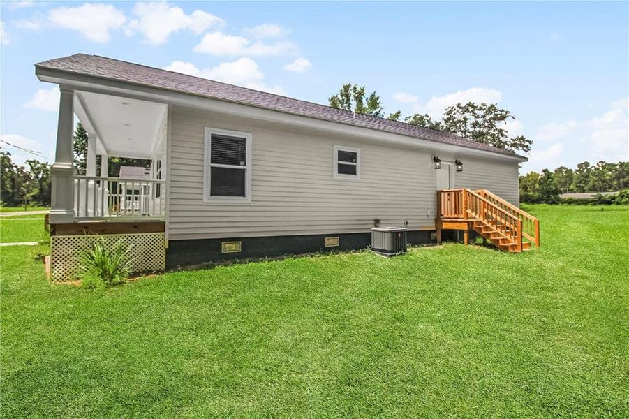 Front exterior of a new home in , Ludowici, GA, highlighting curb appeal (Image 22). Front exterior of a new home in , Ludowici, GA, highlighting curb appeal (Image 22).