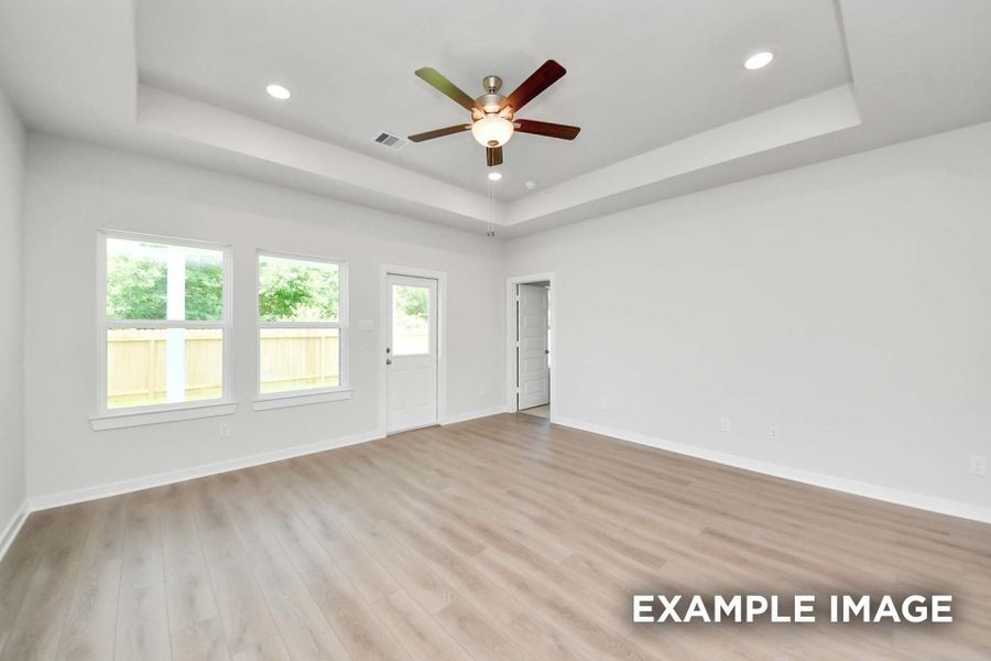 Representative unfurnished interior of a home built from the The Blanco F by Davidson Homes LLC in Spring Branch Crossing, Conroe (Image 21).