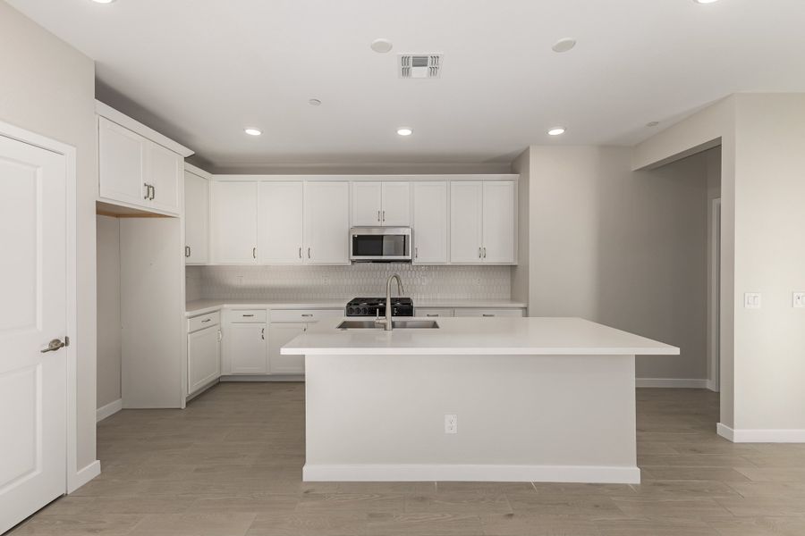 Furnished interior view inside a new home in Mira Vista at Victory, Buckeye (Image 3).
