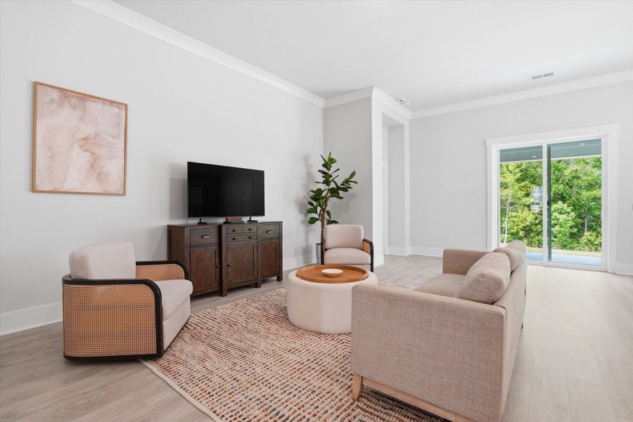 Furnished interior view inside a new home in Sheep Island, Summerville (Image 6).