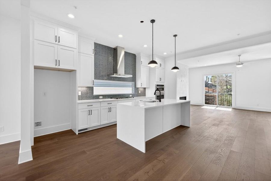 Furnished interior view inside a new home in , Decatur (Image 12).