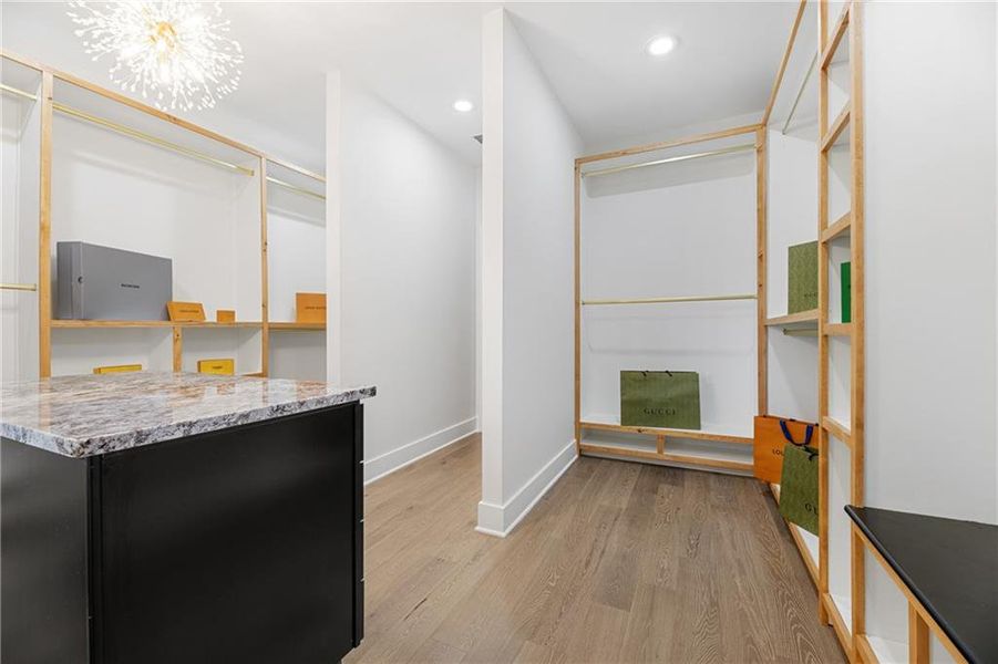 Furnished interior view inside a new home in , Atlanta (Image 10).