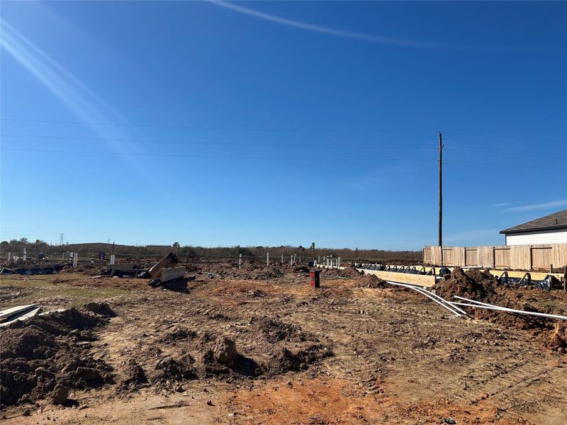 Site preparation for new homesites in Paloma at Sanford Farms, Waller (Image 20). Site preparation for new homesites in Paloma at Sanford Farms, Waller (Image 20).