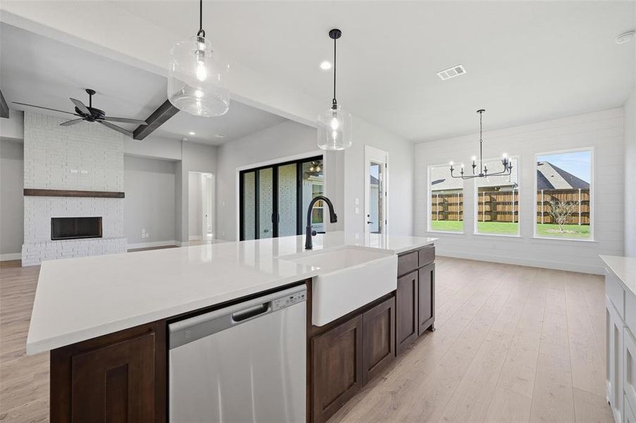 Furnished interior view inside a new home in LeTara, Haslet (Image 14).
