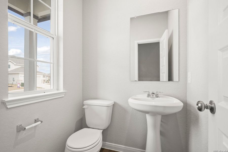 Furnished interior view inside a new home in Hickory Ridge, Elmendorf (Image 10).