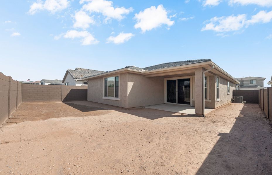 Exterior details and patio area of a home in Blossom Rock, Apache Junction (Image 3).