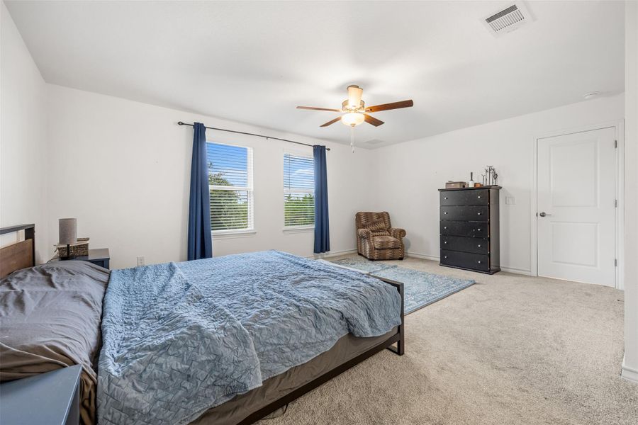 Furnished interior view inside a new home in Stonewall Ranch 50s, Liberty Hill (Image 11).